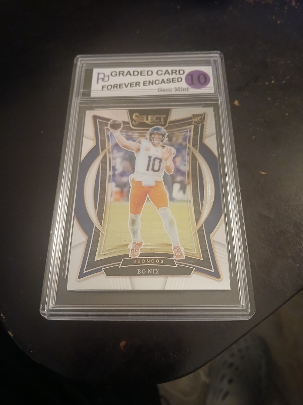 Select Rookie Card Bo Nix  Gem Mint 10 Cards On The Rise New Target